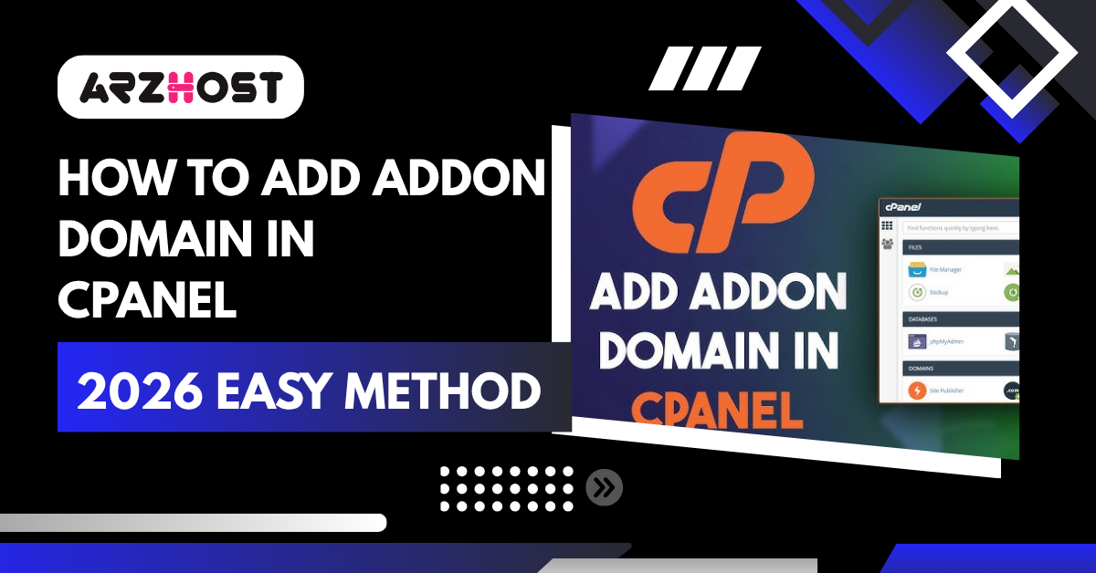 Add Addon Domain in cPanel