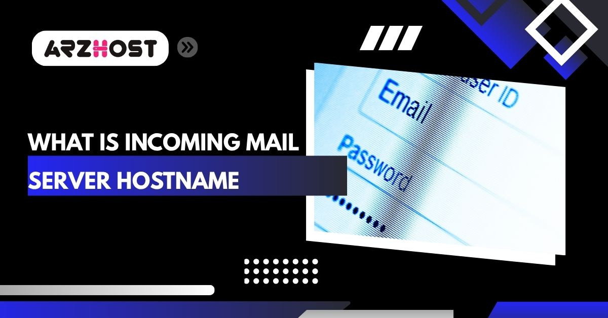 what is incoming mail server username