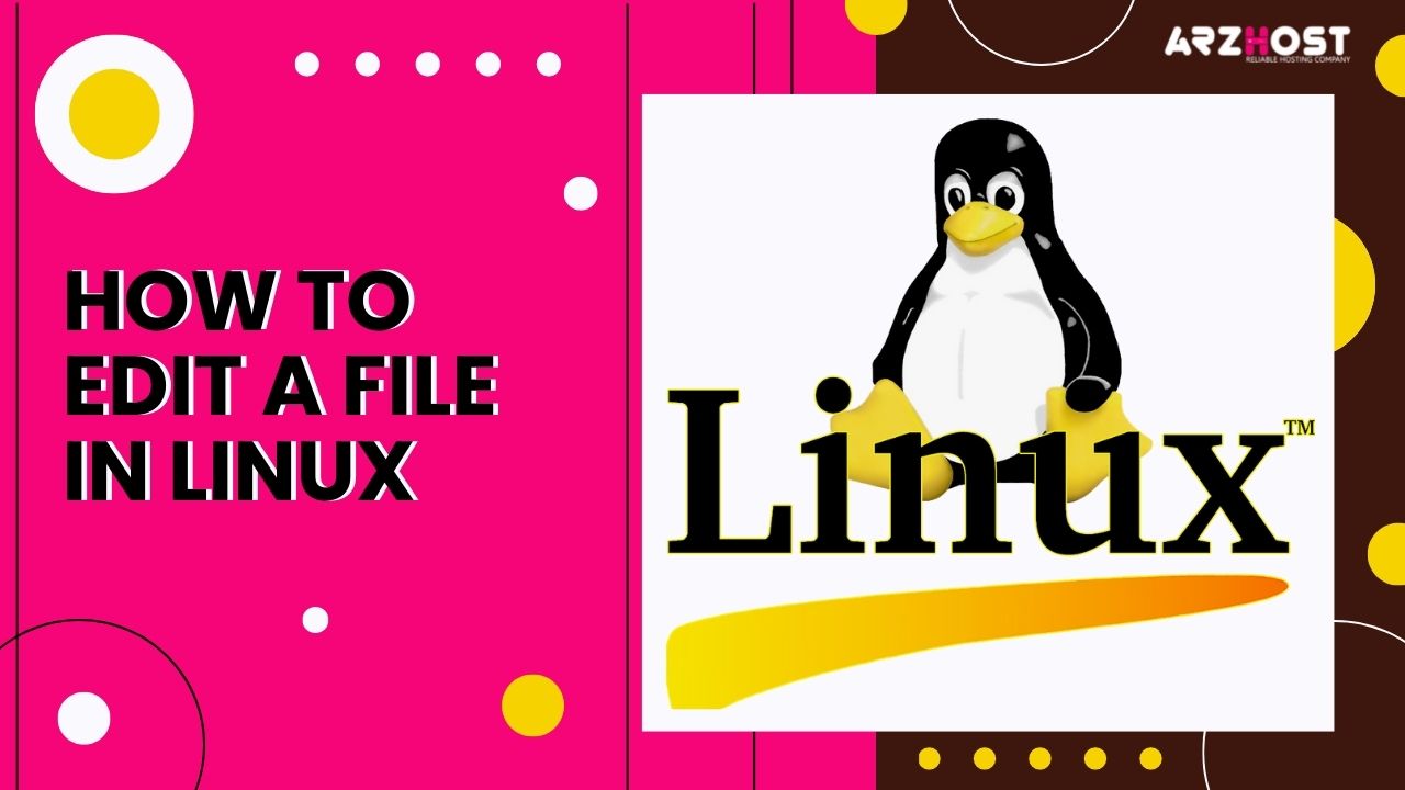 How to edit a file in Linux