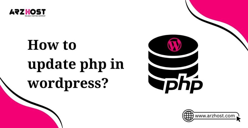 how to update php in wordpress