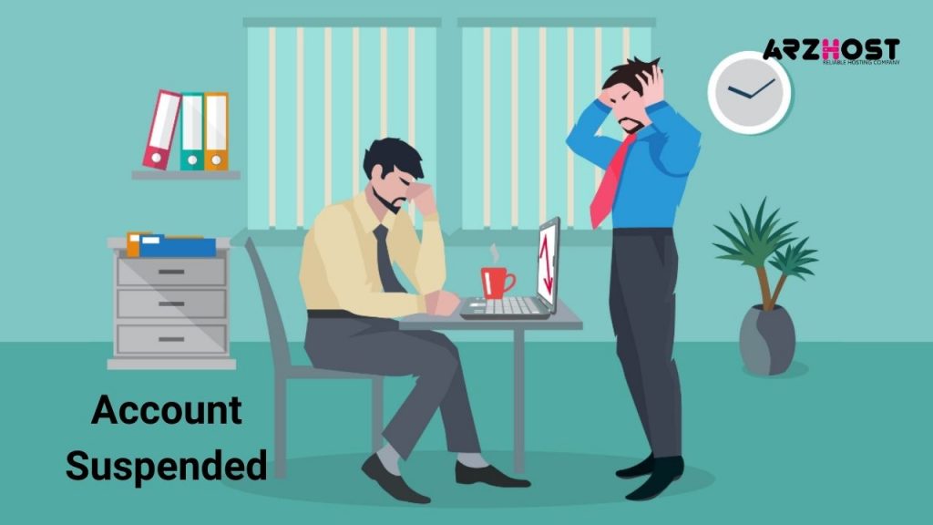 This account has been suspended contact your hosting provider for more