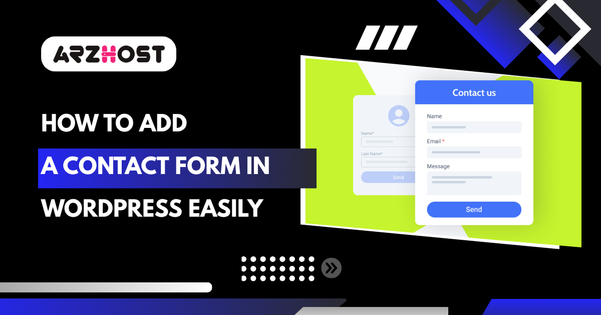 How to Add A Contact Form in WordPress