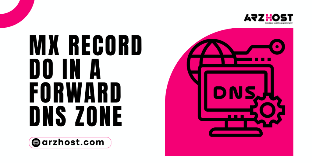MX Record Do in a Forward DNS Zone