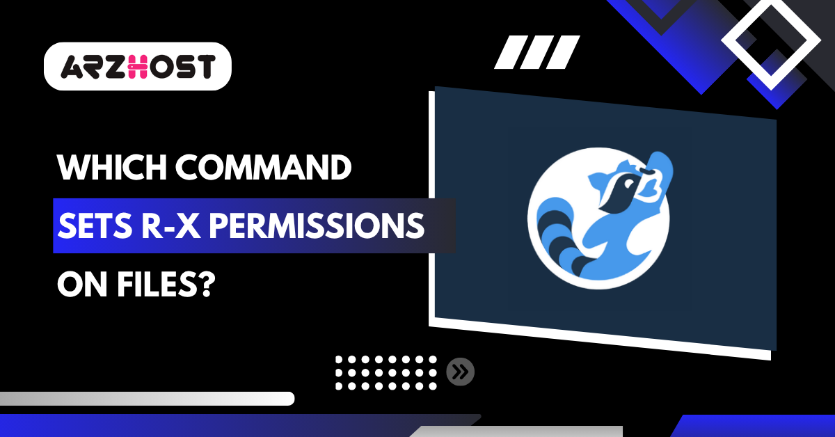 Which Command Sets r-x Permissions on Files