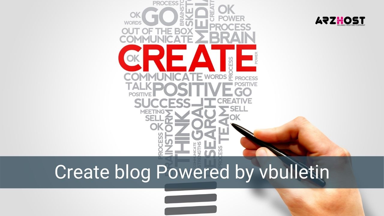 Create Blog Powered by Vbulletin