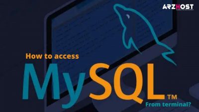 How to access MySQL from terminal? - ARZ Host