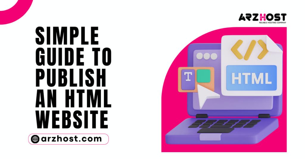 Simple Guide to Publish an HTML Website