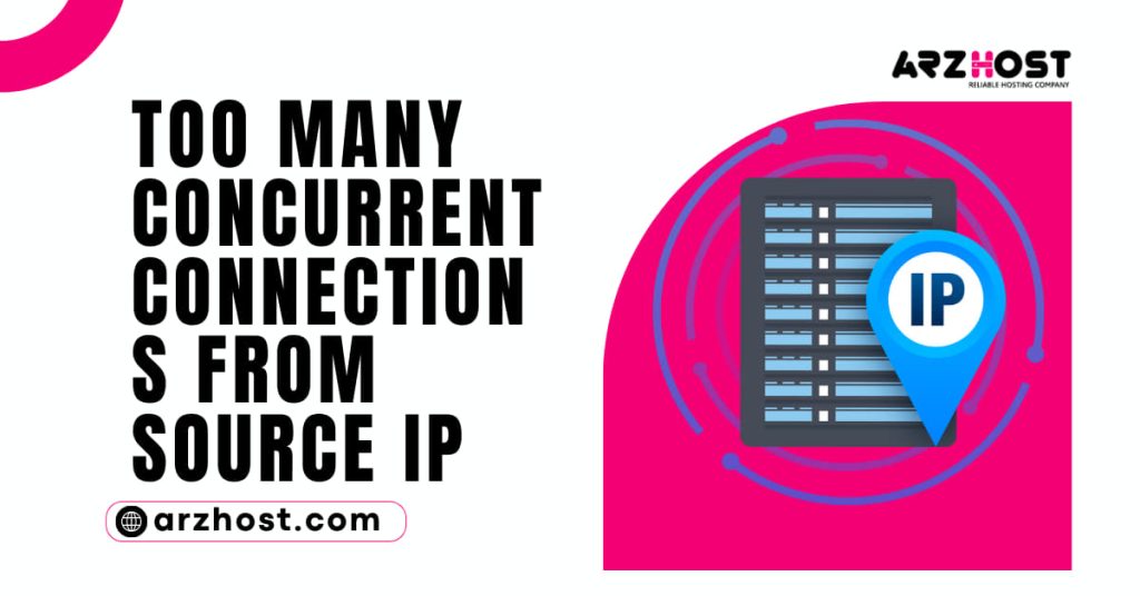 Too many concurrent connections from source IP