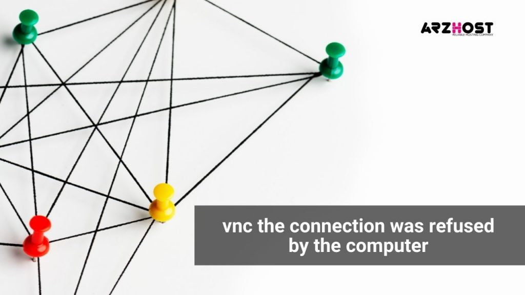 VNC the connection was refused by the computer
