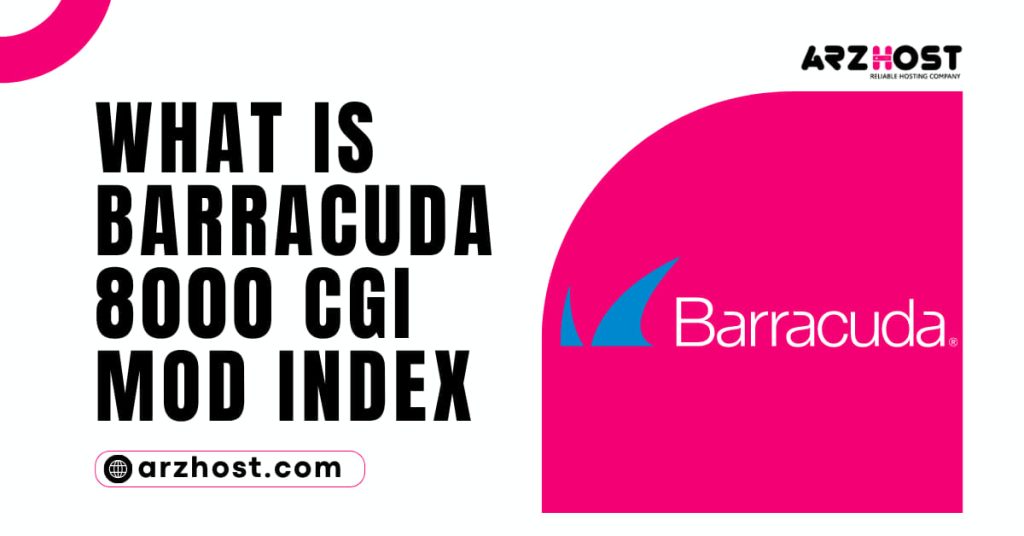 What is Barracuda 8000 Cgi Mod Index