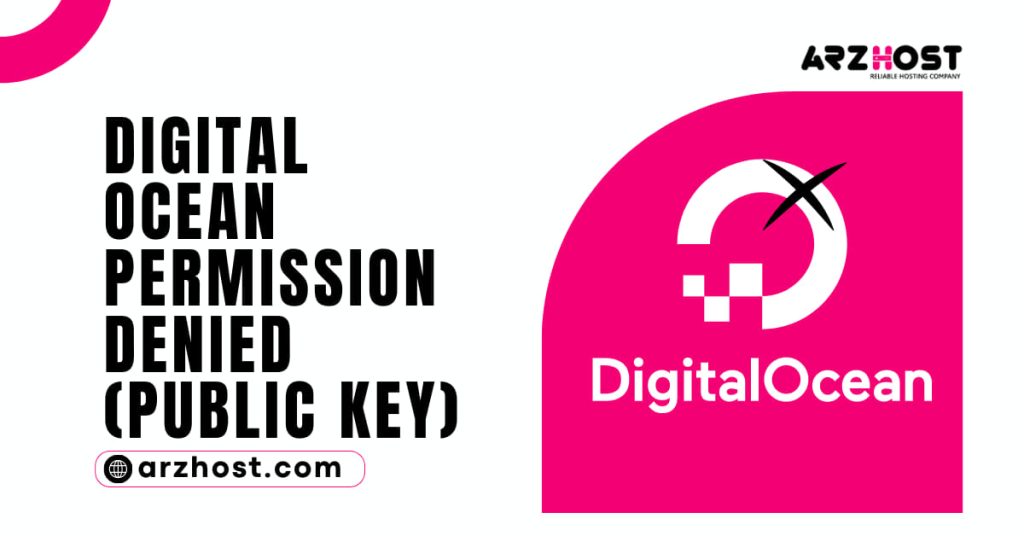 Digital Ocean Permission Denied public key
