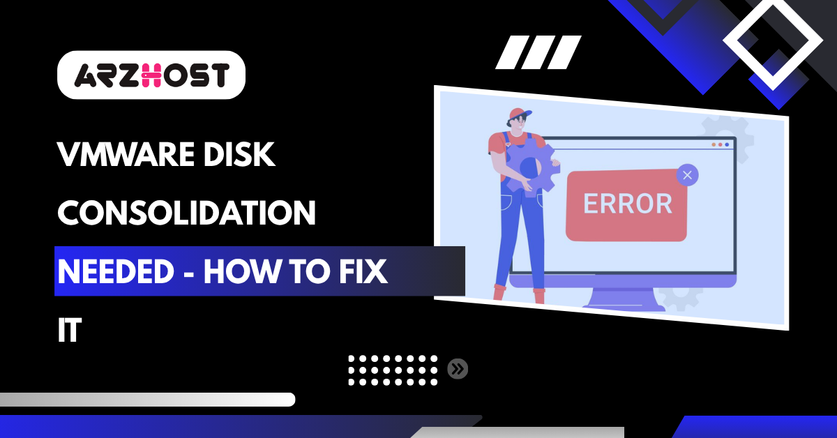 VMware Virtual Machine Disk Consolidation is Needed