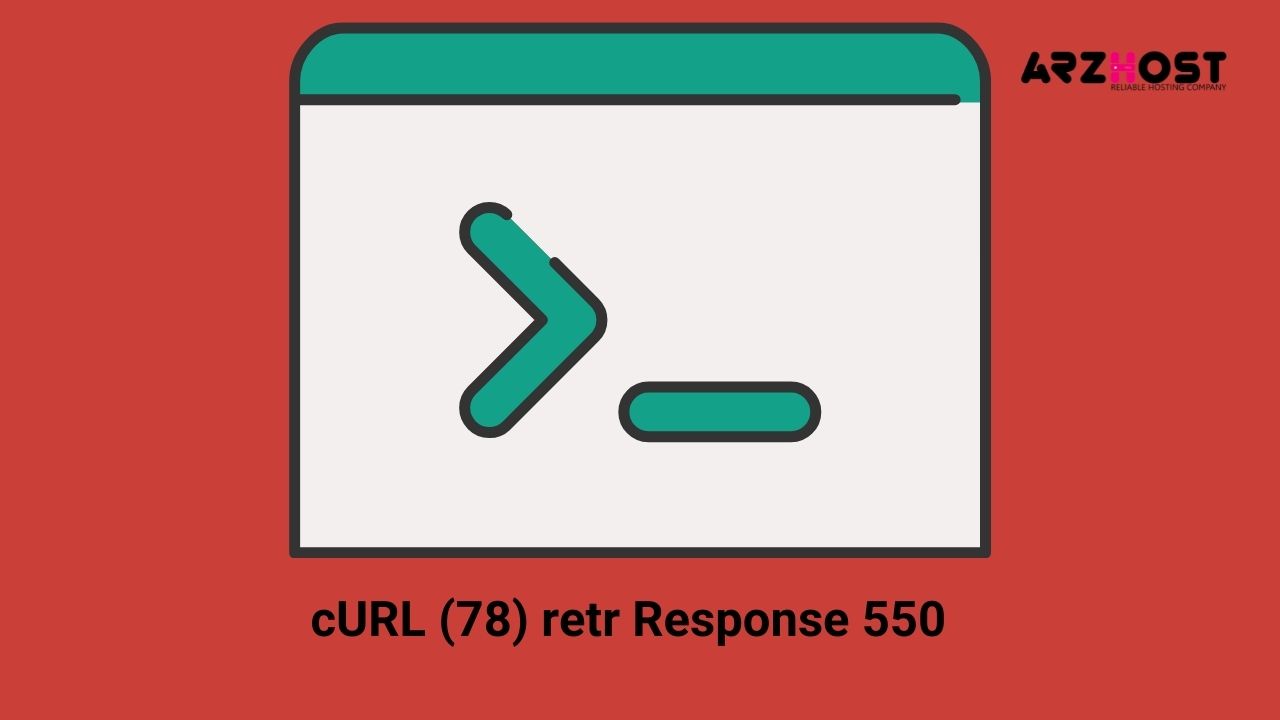 cURL (78) retr Response 550