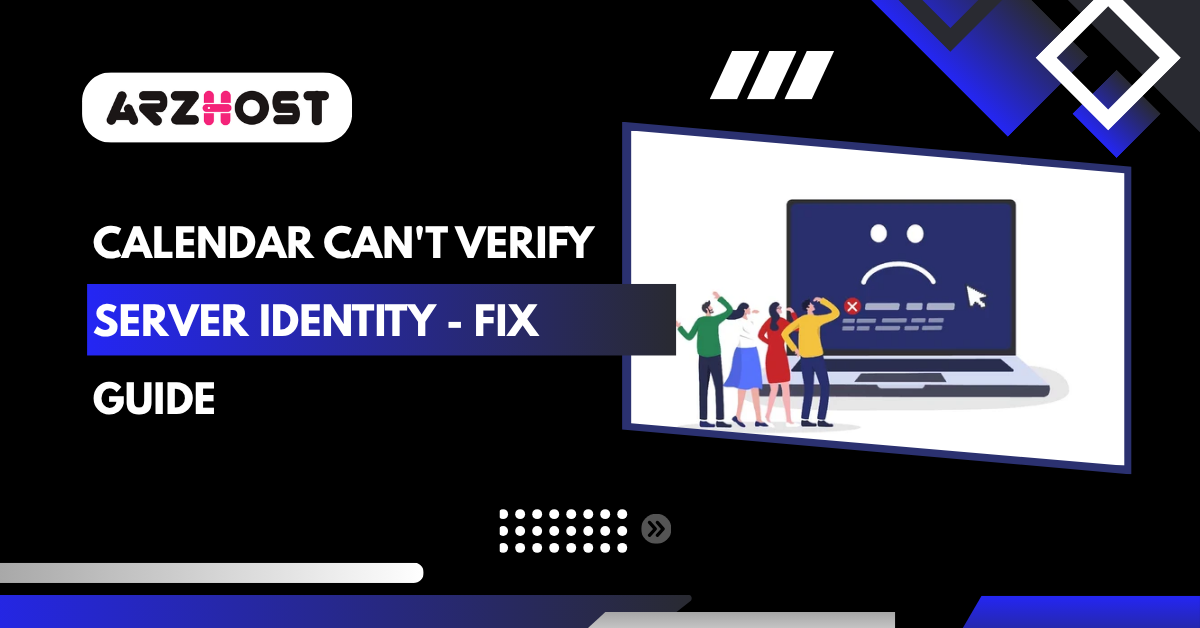 Calendar Can't Verify Server Identity