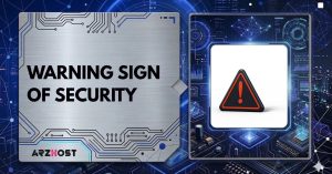 warning sign of security