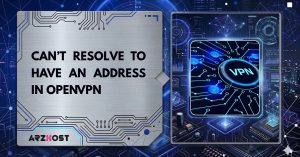 cant resolve to have an address in openvpn
