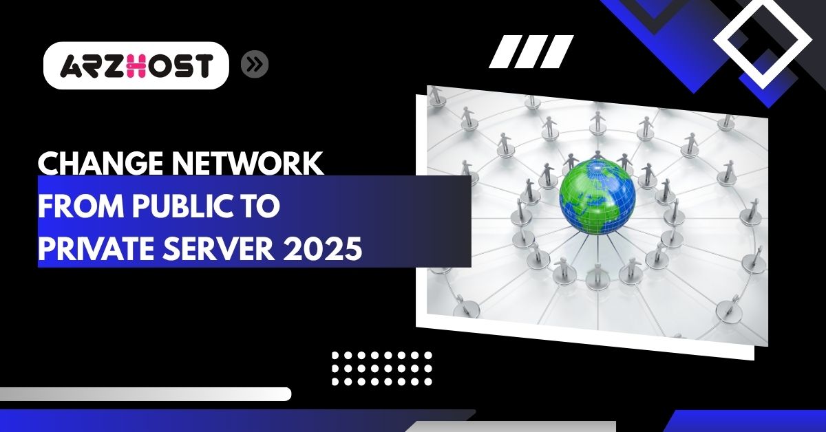 change network from public to privated server 2025