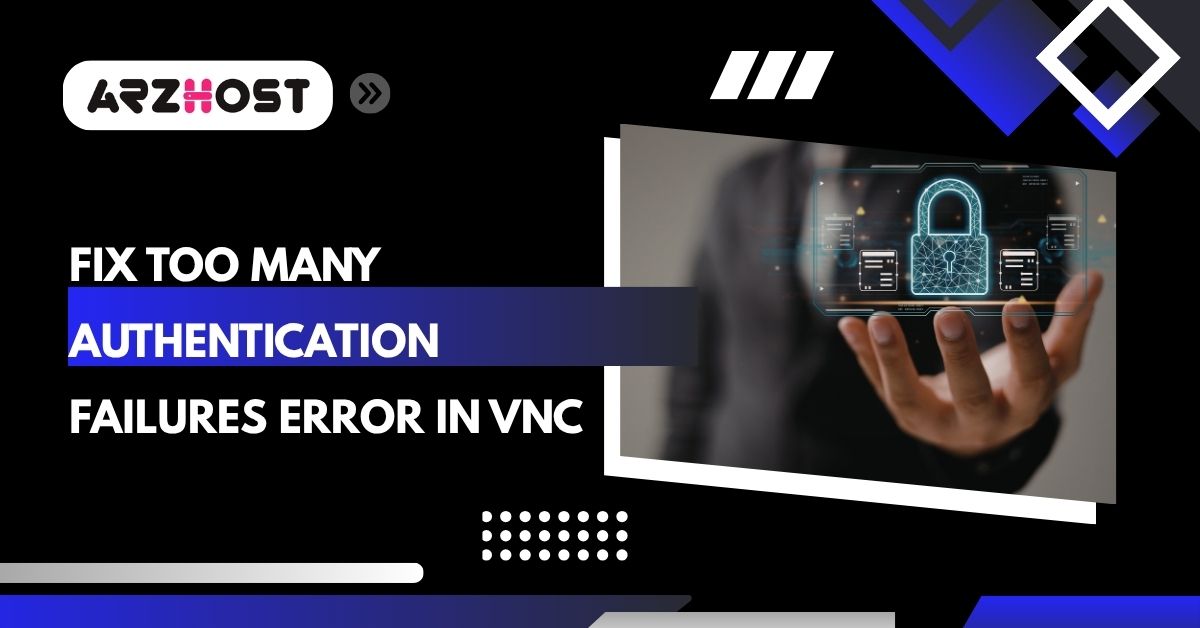 fix too many authentication failures error in vnc