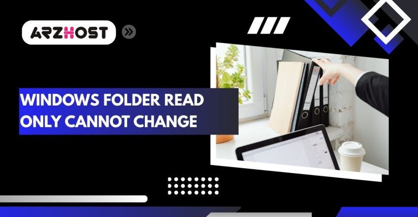 windows folder read only cannot change