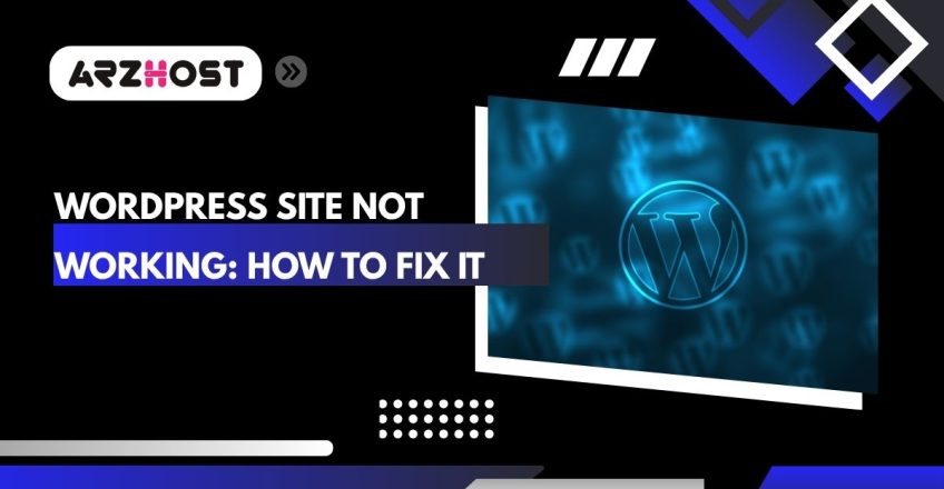 wordpress site not working how to fix it