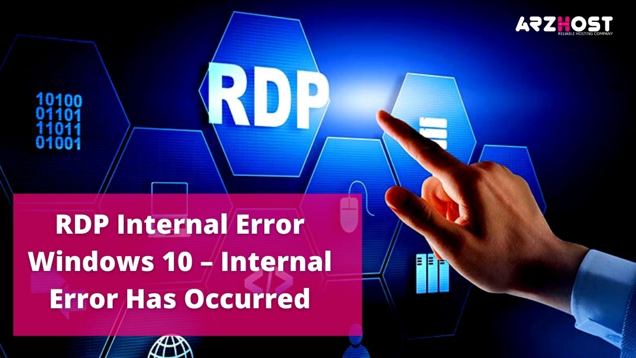 RDP Internal Error Windows 10