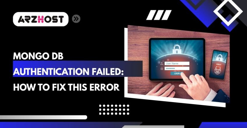 mongodb authentication failed how to fix this error