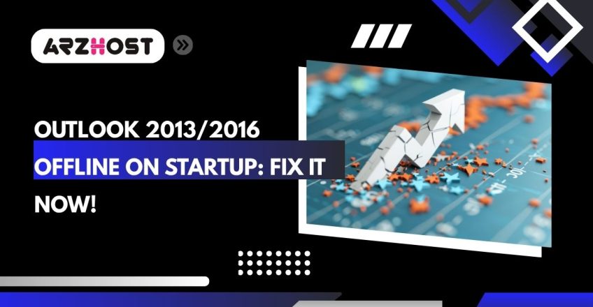 outlook 2013-2016 offline on startup fix it now