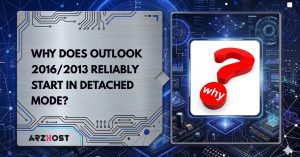 why does outlook 2016-2013 reliably start in detached mode