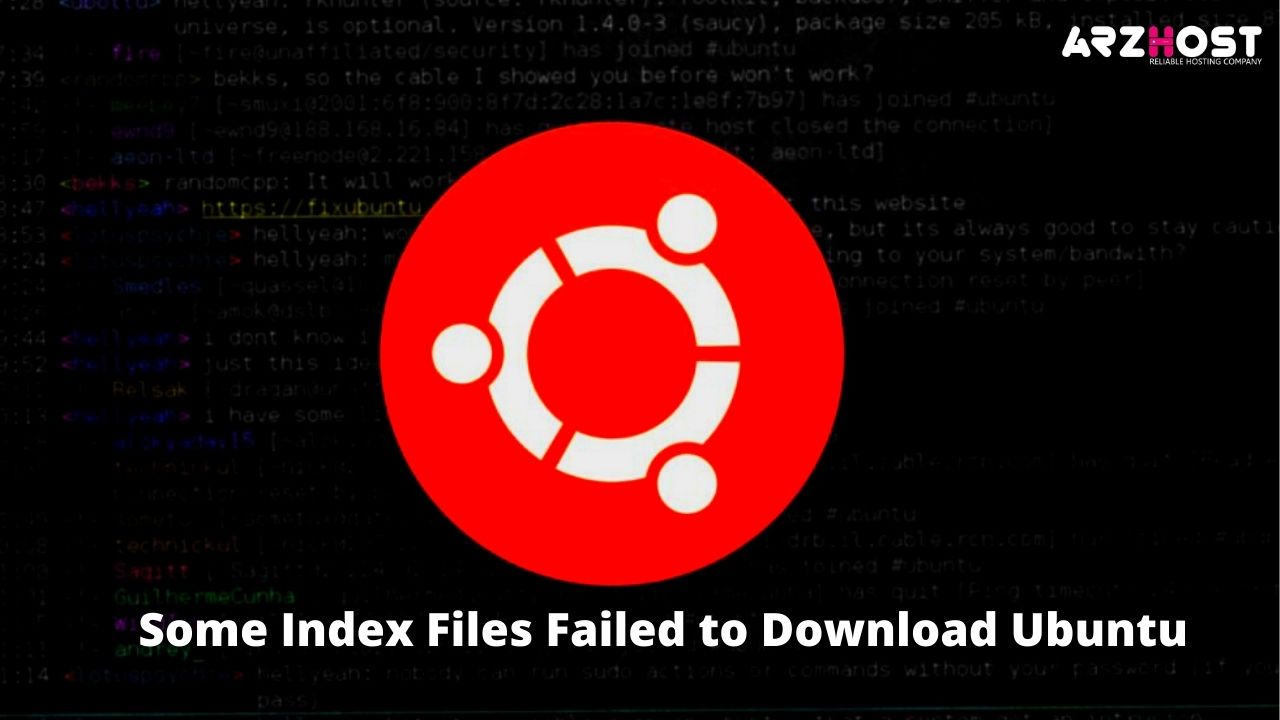 Some Index Files Failed To Download Ubuntu