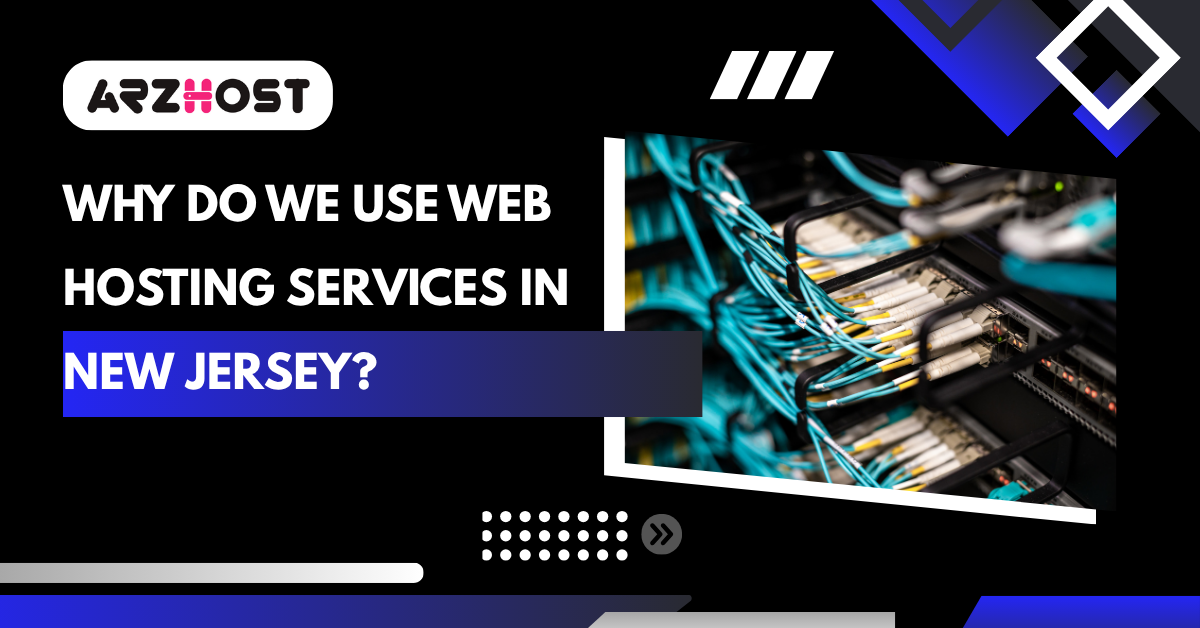 Why do we use web hosting services in New Jersey?