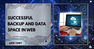 successfully backup and data space in web