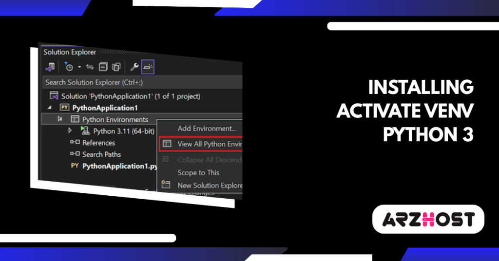 Installing Activate Venv Python 3
