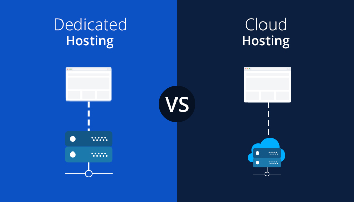 Principal Difference Between Dedicated Server and Cloud Server