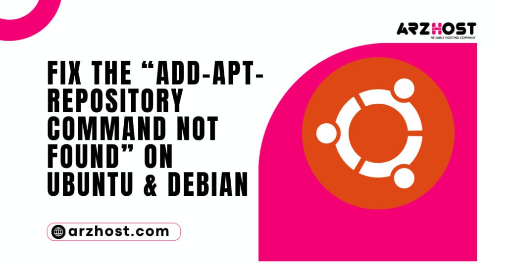 Fix The Add APT Repository command not found
