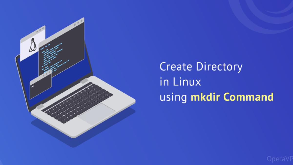 What does Linux's mkdir command do