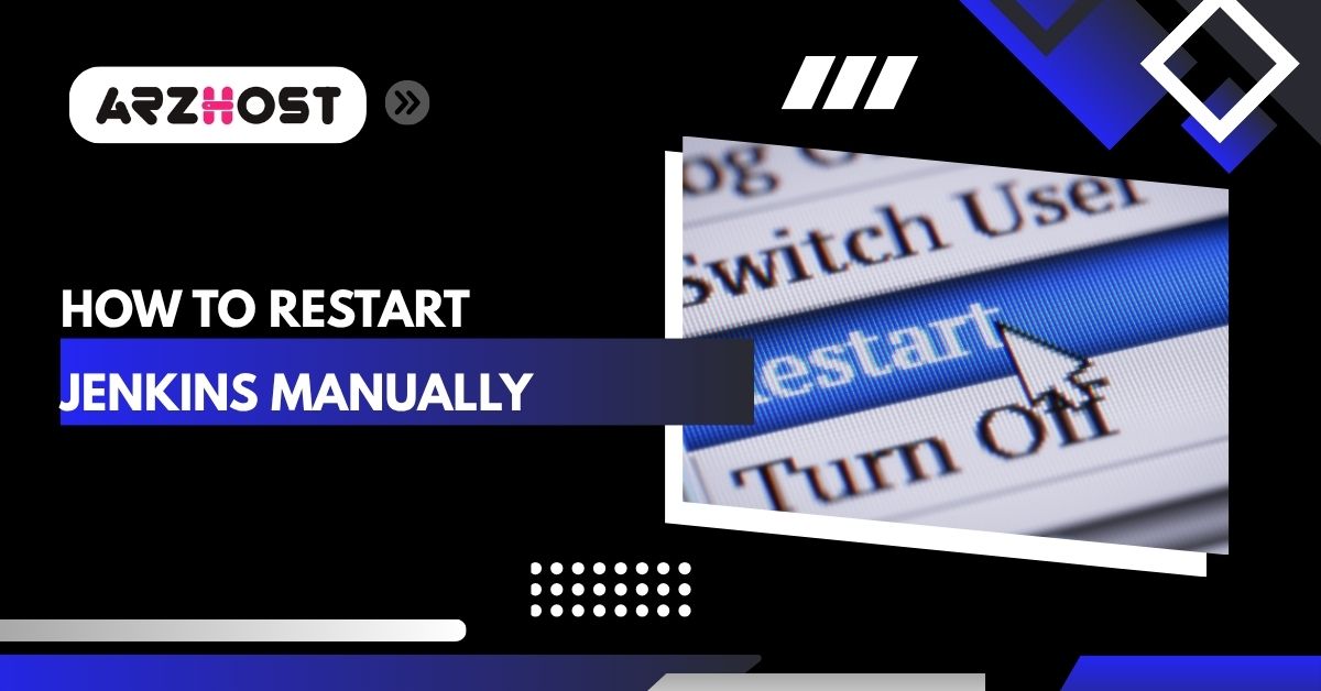 how to restart jenkins manualaly