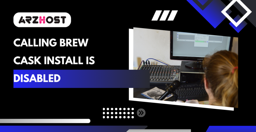 Calling Brew Cask Install is Disabled