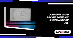 Configure Veeam Backup Agent and launch a backup job.