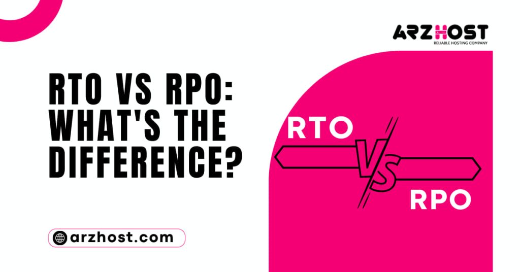 RTO vs RPO Whats the Difference