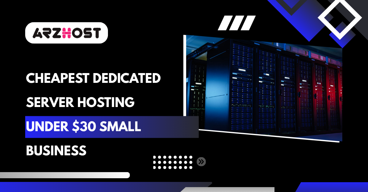 Cheapest Dedicated Server Hosting