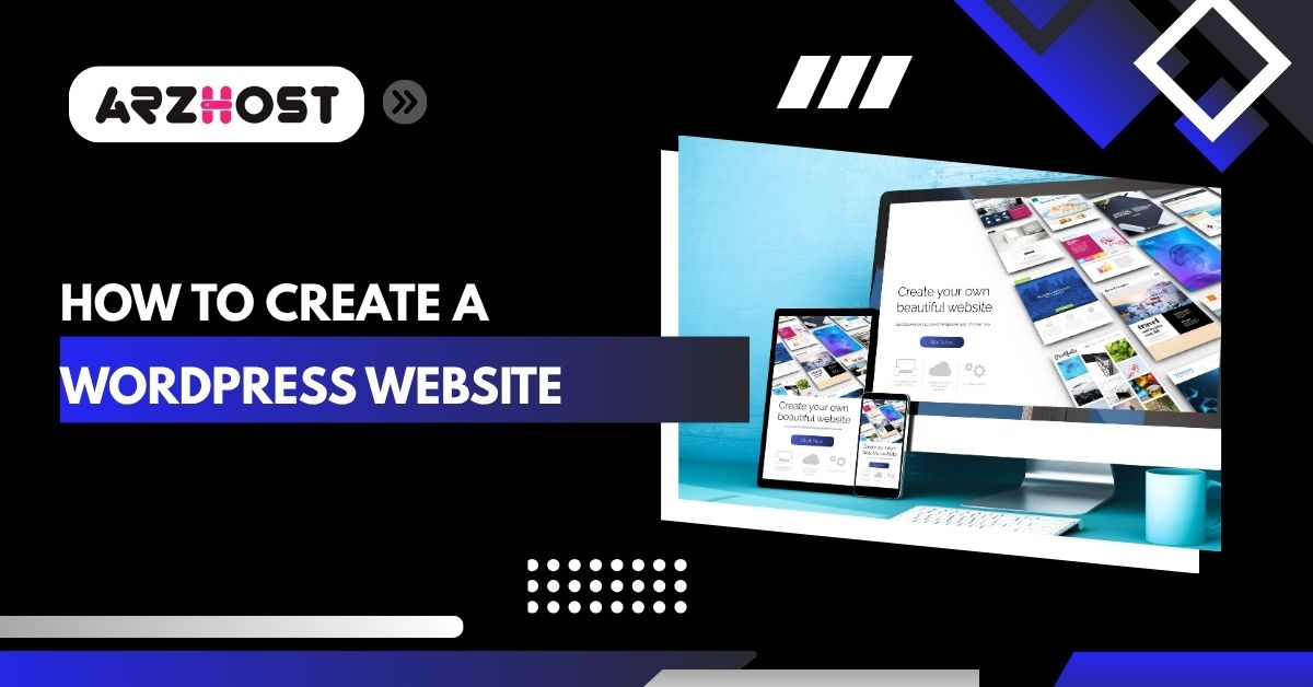 how to create a wordpress website