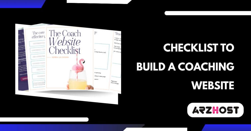 Checklist to Build a coaching website