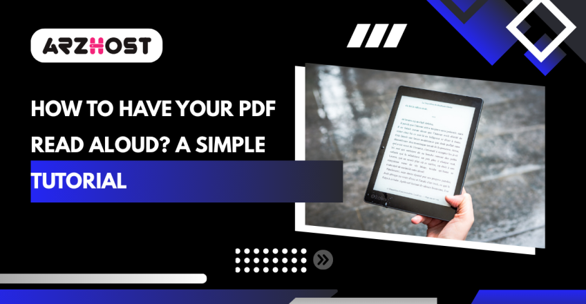 How to Have Your PDF Read Aloud? A Simple Tutorial