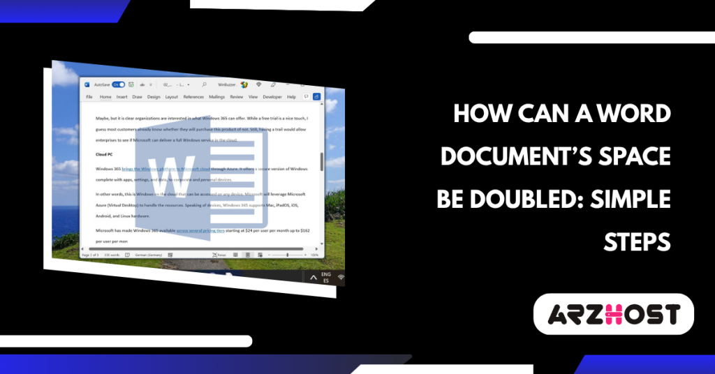 How Can a Word Document’s Space Be Doubled Simple Steps