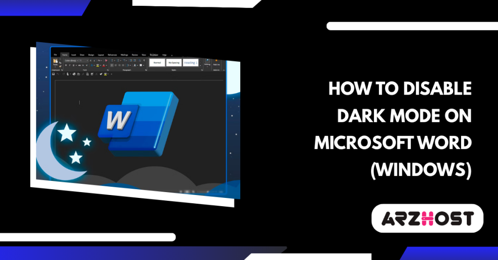 How to Disable Dark Mode on Microsoft Word (Windows)