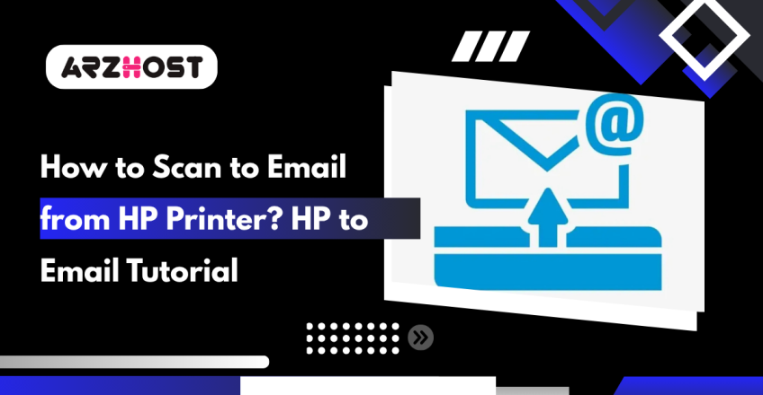 How to Scan to Email from HP Printer HP to Email Tutorial