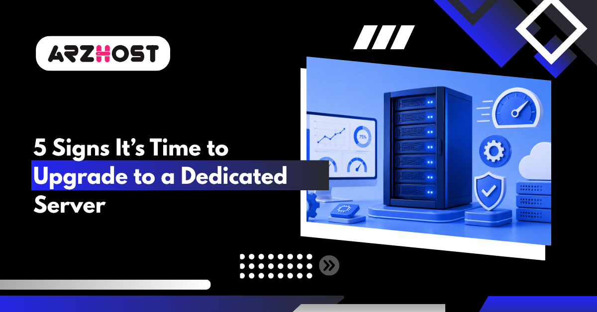 5 Signs It’s Time to Upgrade to a Dedicated Server