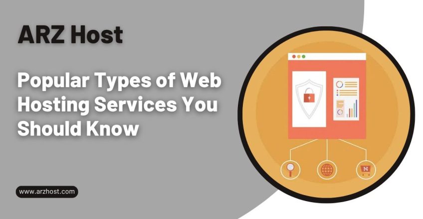 Popular Types of Web Hosting Services you should know