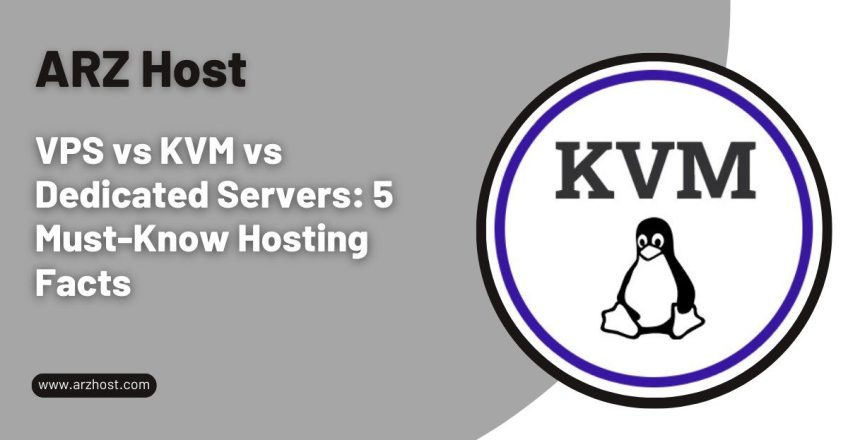 VPS vs KVM vs Dedicated Servers 5 Must Know Hosting Facts