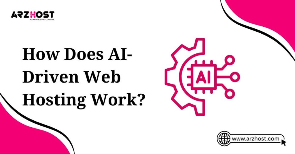 how does AI Driven web hosting works